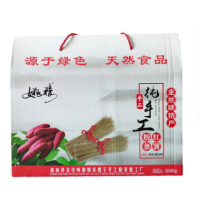 商南縣姚樓純手工紅薯粉條粉絲2000g/盒金絲峽鎮(zhèn)特產(chǎn)